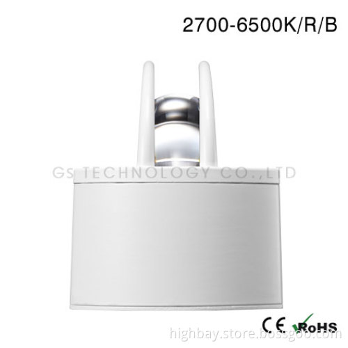 Window light 6w 9w aluminum white silver black 6500k 180 degree trick light